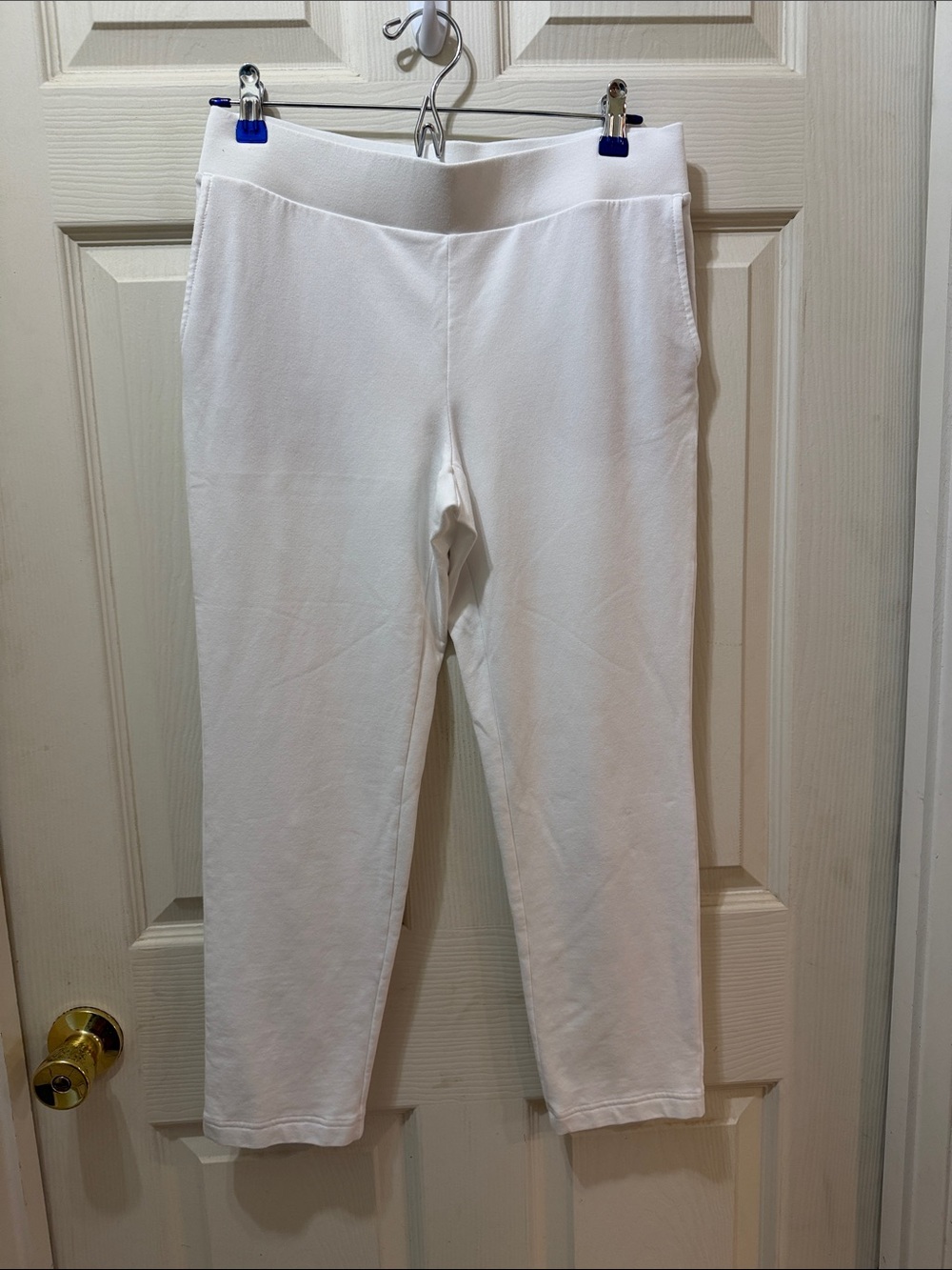 J. Jill Pure Jill Affinity French Terry slim crop